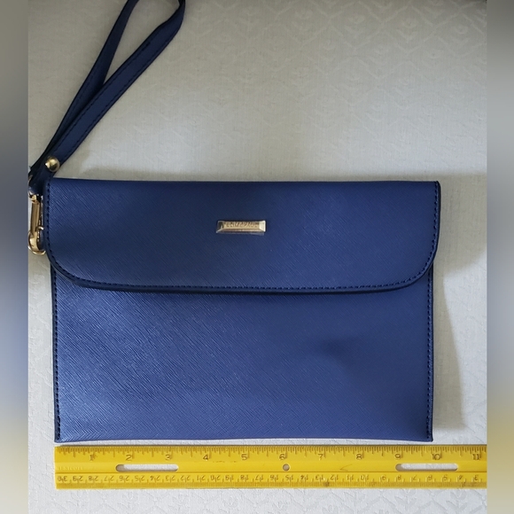 Elimpaul  Elegant Blue Wristlet Clutch - Picture 3 of 7